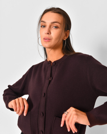 Кардиган Rica Rossa 50018-26 57110, Цвет: Коричневый, Размер: ONE SIZE, изображение 2