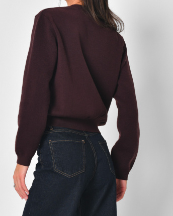 Кардиган Rica Rossa 50018-26 57110, Цвет: Коричневый, Размер: ONE SIZE, изображение 5