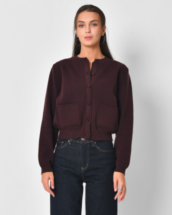 Кардиган Rica Rossa 50018-26 57110, Цвет: Коричневый, Размер: ONE SIZE, изображение 6