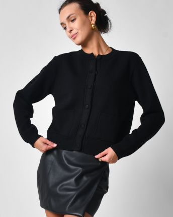 Кардиган Rica Rossa 50018-8 57111, Цвет: Черный, Размер: ONE SIZE