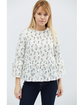 Блуза Carica BK-7610-12 27409, Цвет: Белый, Размер: M