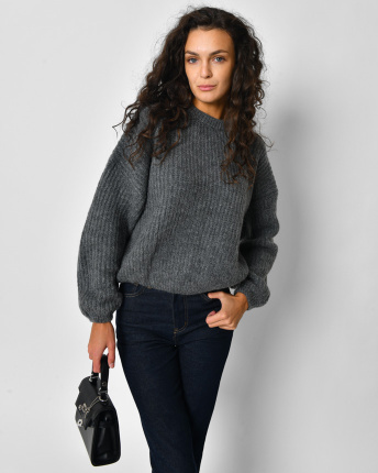 Свитер Rica Rossa 50020-4 57116, Цвет: Серый, Размер: ONE SIZE, изображение 4