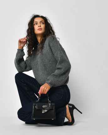 Свитер Rica Rossa 50020-4 57116, Цвет: Серый, Размер: ONE SIZE, изображение 7