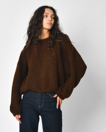 Свитер Rica Rossa 50020-26 57118, Цвет: Коричневый, Размер: ONE SIZE, изображение 3