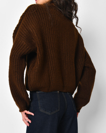 Свитер Rica Rossa 50020-26 57118, Цвет: Коричневый, Размер: ONE SIZE, изображение 7