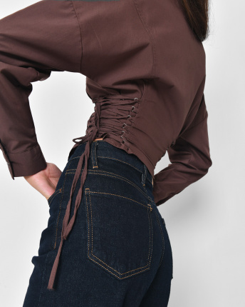 Рубашка Rica Rossa 70004-26 57125, Цвет: Коричневый, Размер: S, изображение 6