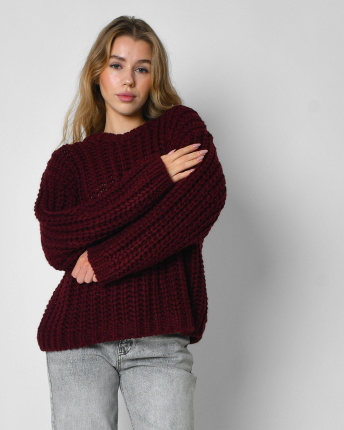 Свитер Rica Rossa 50014-16 57103, Цвет: Бордовый, Размер: ONE SIZE, изображение 3