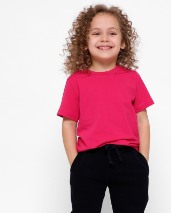 Детская футболка Standart, малина 30532, Цвет: Малина, Размер: 92
