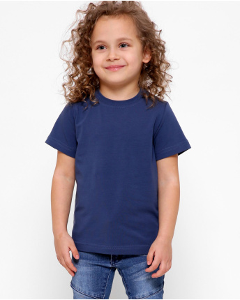 Дитяча футболка Standart, джинс 30536, Колір: Джинс, Розмір: 92