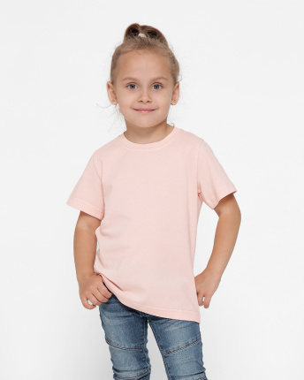 Дитяча футболка Standart, пудра 31986, Колір: Пудровий, Розмір: 98