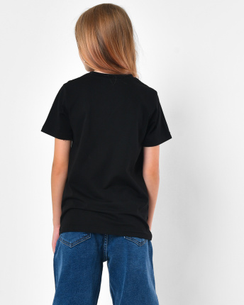 Дитяча футболка Standart, чорний 30132, Колір: Чорний, Розмір: 92, зображення 2