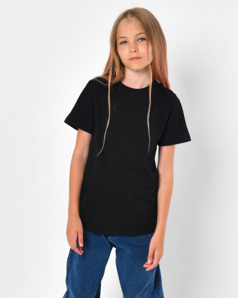 Дитяча футболка Standart, чорний 30132, Колір: Чорний, Розмір: 92, зображення 3