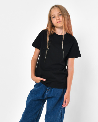 Дитяча футболка Standart, чорний 30132, Колір: Чорний, Розмір: 92, зображення 4