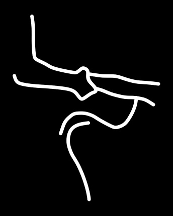 Жіноча чорна футболка з принтом Pose Sex 58003, Колір: Чорний, Розмір: XS, зображення 3