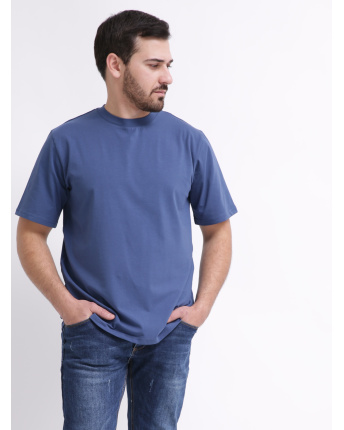 Футболка унисекс базовая CRC FS-153-35 57824, Цвет: Джинс, Размер: M