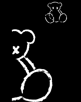 Женская футболкаCRC 26059-8 Teddy Bear 58013, Цвет: Черный, Размер: XS, изображение 3