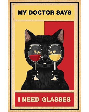 Футболка чоловіча з принтом  CRC 16060-3 Wine Cat 57085, Колір: Білий, Розмір: S, зображення 3