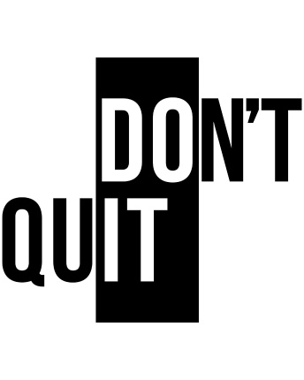 Футболка мужская с принтом  CRC 16006-3 Don't Quit 56327, Цвет: Белый, Размер: S, изображение 3