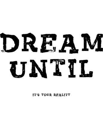 Жіноча біла футболка з принтом Dream Until 57947, Колір: Білий, Розмір: XS, зображення 3