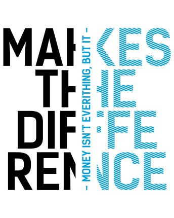 Футболка чоловіча з принтом  CRC 16017-3 Makes The Difference 56350, Колір: Білий, Розмір: S, зображення 3