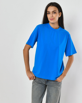 Футболка унисекс базовая oversize Premium CRC FP-133-21 57809, Цвет: Голубой, Размер: S, изображение 8