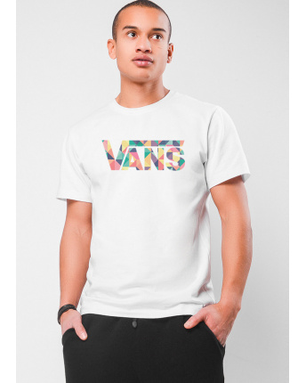 Мужская футболка vans 30590, Цвет: Белый, Размер: L