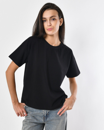 Футболка женская базовая Standart CRC FS-216-8 57849, Цвет: Черный, Размер: S, изображение 3