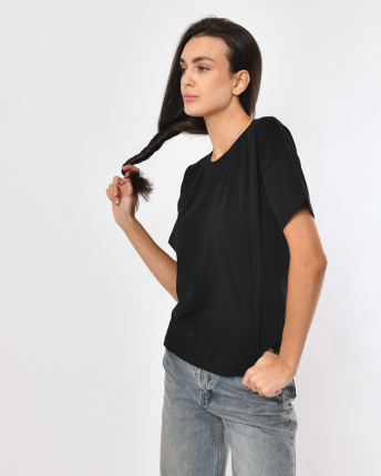 Футболка женская базовая Standart CRC FS-216-8 57849, Цвет: Черный, Размер: S, изображение 7