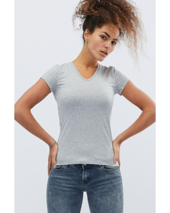 Футболка женская базовая Standart CRC FS-214-4 57846, Цвет: Серый, Размер: S