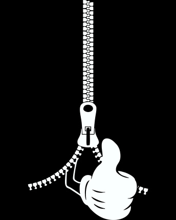 Футболка чоловіча з принтом  CRC 16062-8 Zipper 57089, Колір: Чорний, Розмір: S, зображення 3