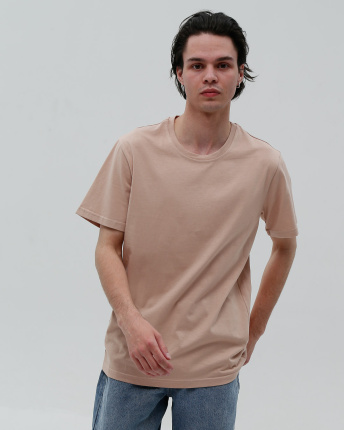 Футболка мужская базовая Standart CRC FS-101-10 56177, Цвет: Бежевый, Размер: S