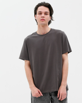 Футболка мужская базовая Standart CRC FS-101-29 31626, Цвет: Графит, Размер: S