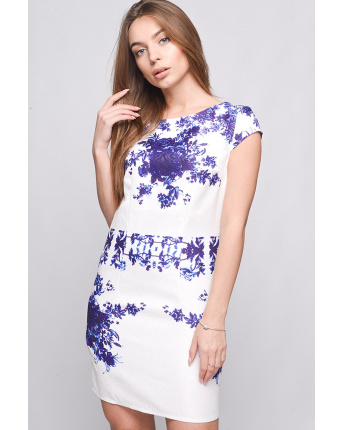 Платье Carica KP-5623-19 33123, Цвет: Белый, Размер: XS