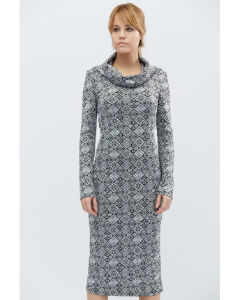 Платье Carica KP-5817-4 32331, Цвет: Серый, Размер: XS