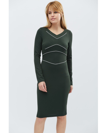 Платье Carica KP-5829-12 32334, Цвет: Смарагдовий, Размер: XS
