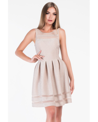 Платье Carica КР-10179-25 34083, Цвет: Пудровый, Размер: XS