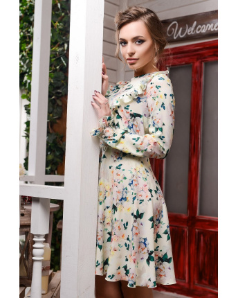 Платье Carica KP-5941-6 33023, Цвет: Жёлтый, Размер: L