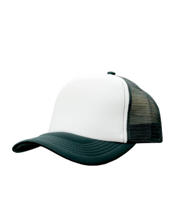 Кепка-тракер унисекс с сеткой, белый-графит 56222, Цвет: Графит, Размер: ONE SIZE