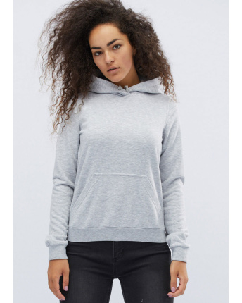 Женское серое худи 31701, Цвет: Серый, Размер: XS