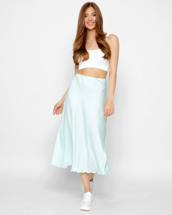 Юбка женская миди шелковая Carica UB-3264-7 58111