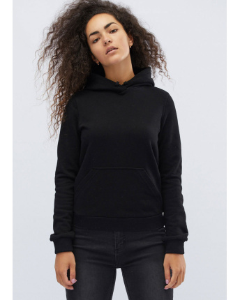 Женское черное худи 31910, Цвет: Черный, Размер: XS