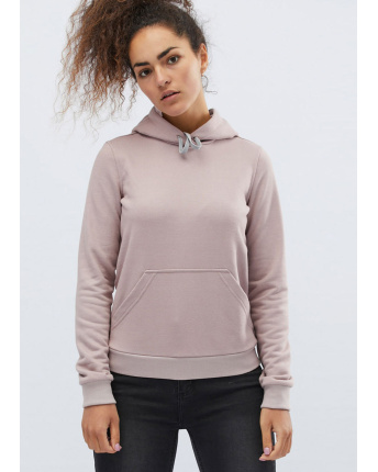 Женское розовое худи 32409, Цвет: Светло-розовый, Размер: XS