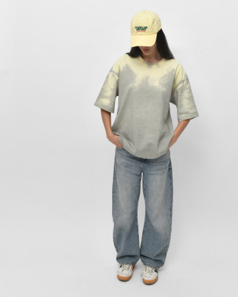 Футболка унісекс THERMOCHROMIC oversize CRC FP-145-12 59655, Колір: Зелений, Розмір: S