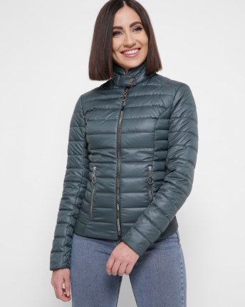 Куртка женская демисезонная X-Woyz LS-8820-30 41823, Цвет: Зеленый, Размер: XS