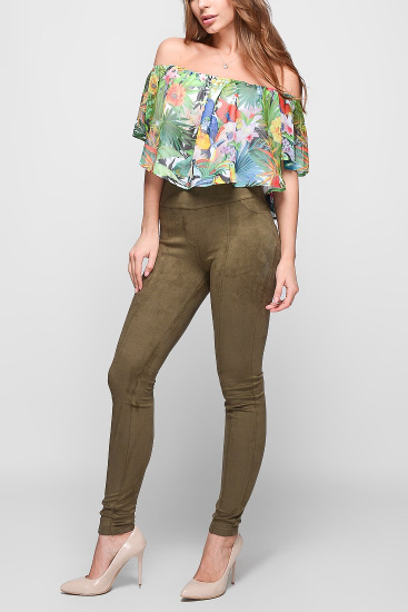 Блуза Carica BK-7410-3 32949, Цвет: Зеленый, Размер: M