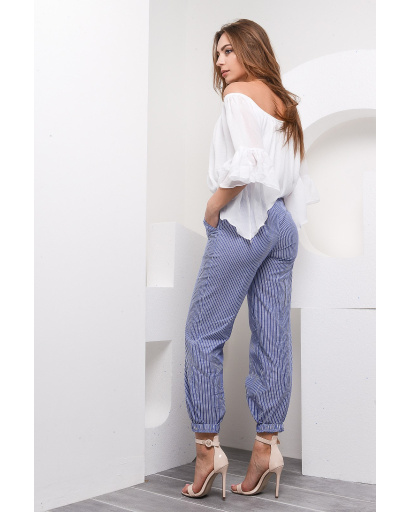 Брюки Carica BR-4212-2 32964, Цвет: Синий, Размер: XS, изображение 2