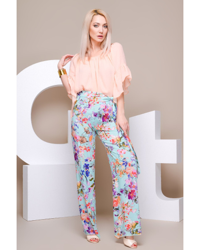 Брюки Carica BR-4214-7 32951, Цвет: Мята, Размер: S, изображение 3