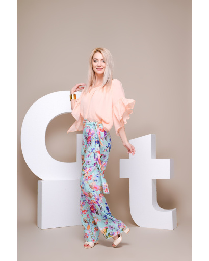 Брюки Carica BR-4214-7 32951, Цвет: Мята, Размер: S, изображение 4