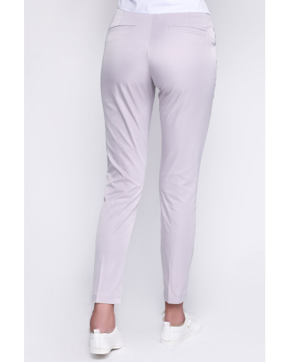 Классические серые брюки со стрелками 35103, Цвет: Серый, Размер: XS, изображение 3