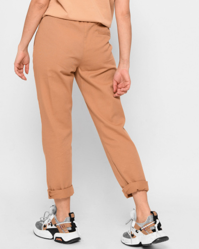 Брюки песок на завязке 43316, Цвет: Кемел, Размер: S, изображение 2